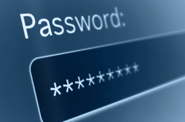 Choosing A secure password with a field with asterisk.