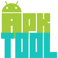 The Android robot logo above the text "APK" in green, and the word "TOOL" in teal below it.
